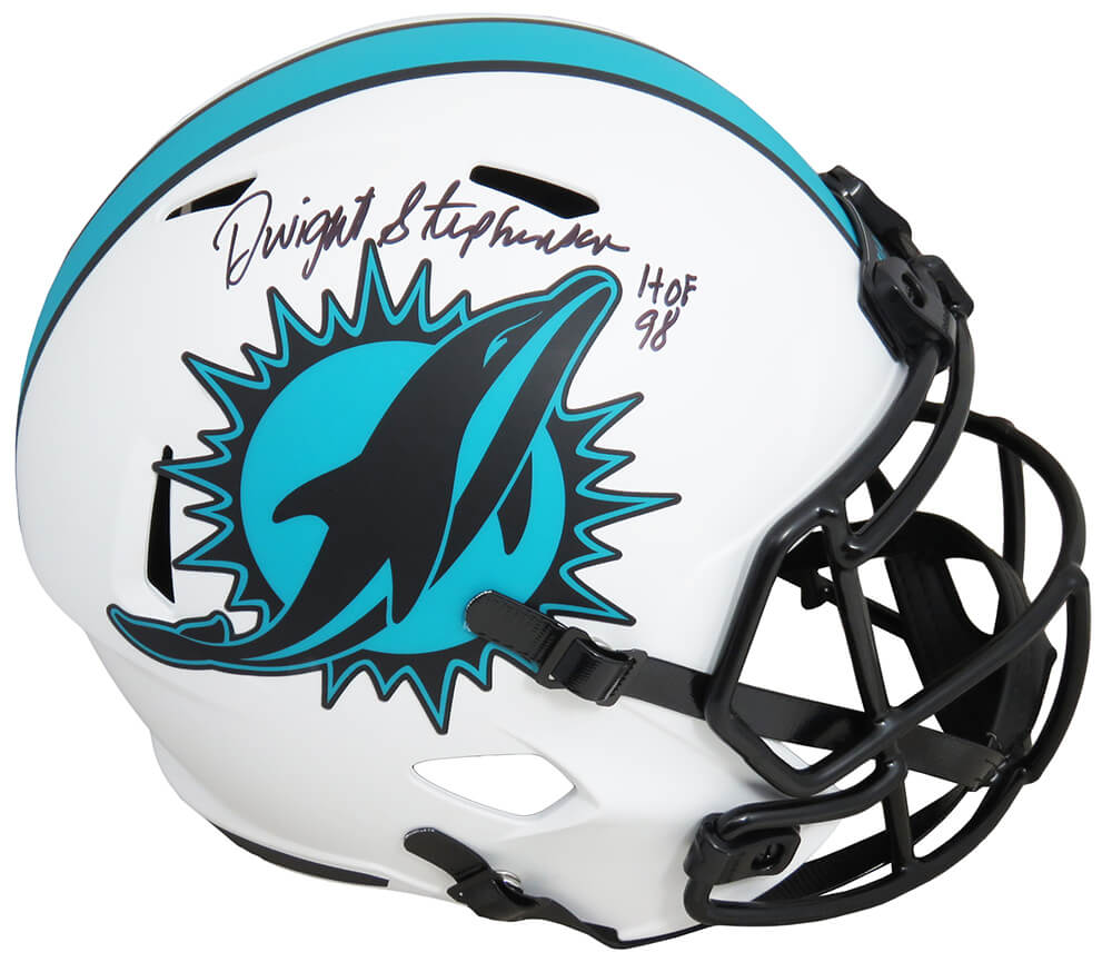 HOF - Dolphins Dwight Stephenson Signed Authentic Lunar Eclipse