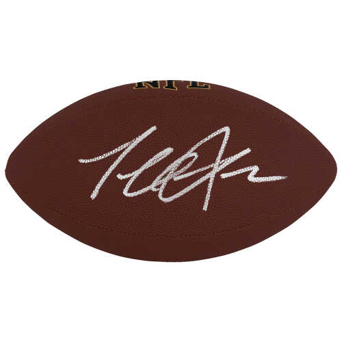 Terrell Suggs Signed Wilson Super Grip F/S NFL Football