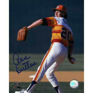 Don Sutton Signed Houston Astros Pitching 8x10 Photo