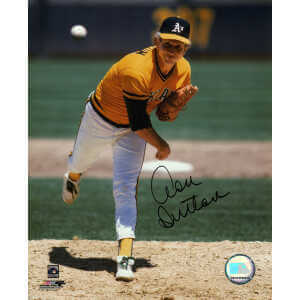 Don Sutton Signed Oakland Athletics (A's) Pitching 8x10 Photo
