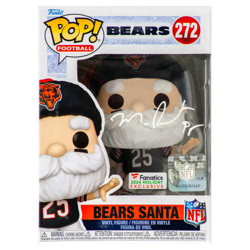 Montez Sweat Signed Chicago Bears SANTA Funko Pop Doll #272