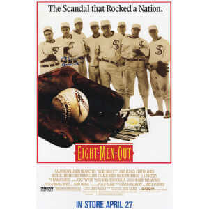 D.B. Sweeney Signed Eight Men Out 11x17 Movie Poster w/Shoeless Joe