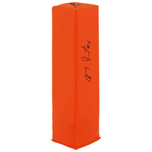 Montez Sweat Signed BSN Orange Endzone Football Pylon