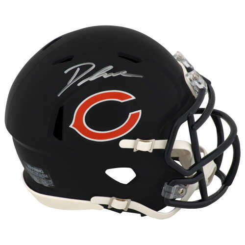 D'Andre Swift Signed Chicago Bears Riddell Speed Mini Helmet