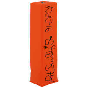 Pat Swilling Signed BSN Orange Endzone Football Pylon w/91 DPOY