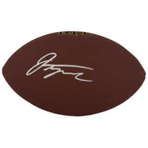 Jonthan Taylor Signed Wilson Super Grip Full Size NFL Football