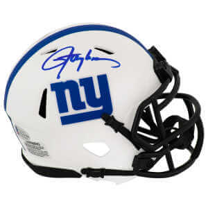 Lawrence Taylor Signed New York Giants Lunar Eclipse Riddell Speed Mini Helmet - (Beckett)
