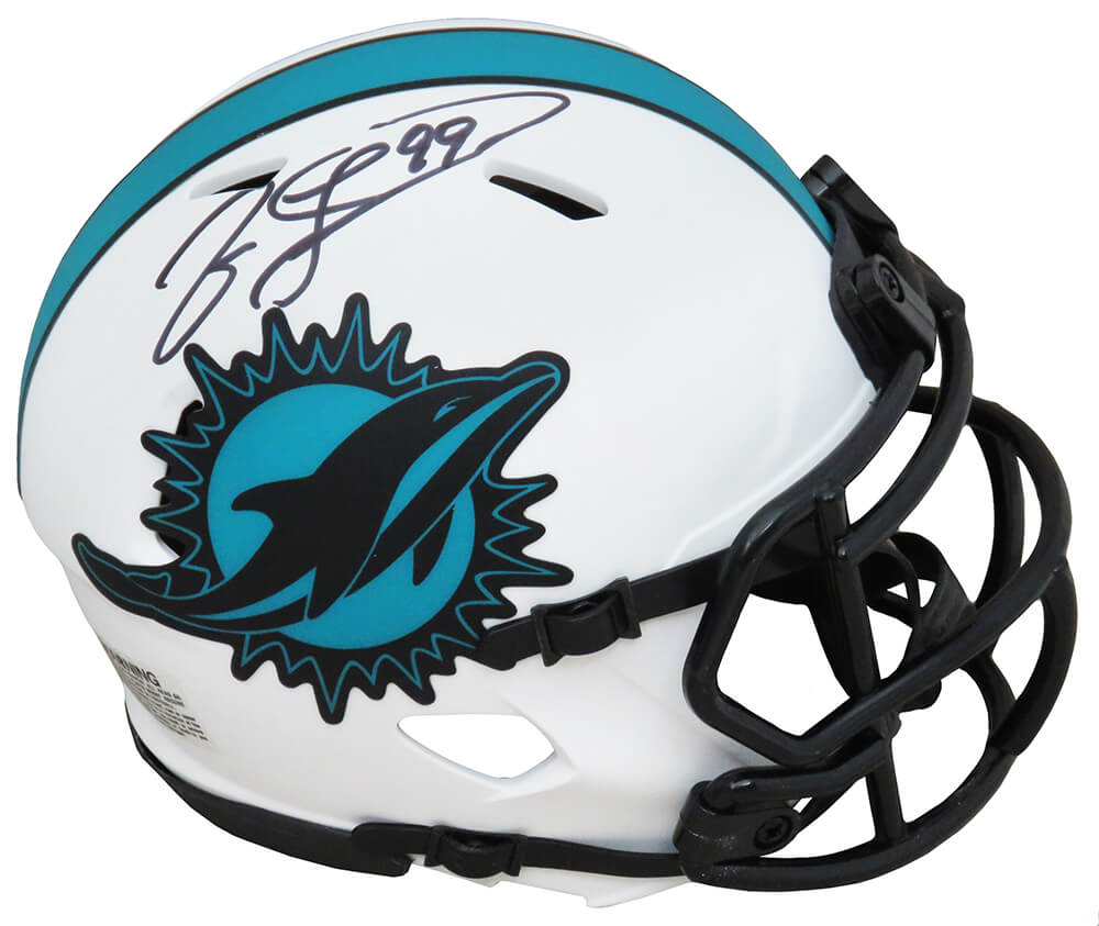 jason taylor signed helmet