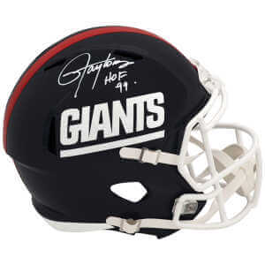 Lawrence Taylor Signed NY Giants Throwback Riddell Full Size Speed Replica Helmet w/HOF'99