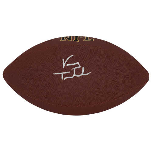 Vinny Testaverde Signed Wilson Super Grip F/S NFL Football