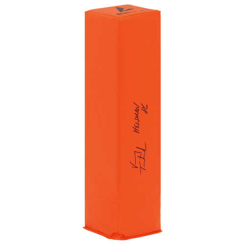 Vinny Testaverde Signed Orange Endzone Football Pylon w/Heisman'86