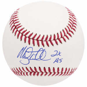 Mickey Tettleton Signed Rawlings Official MLB Baseball w/2x AS