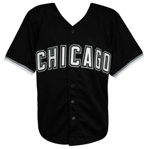 Bobby Thigpen Signed Black Custom Baseball Jersey w/57 Saves 1990 - Image 3