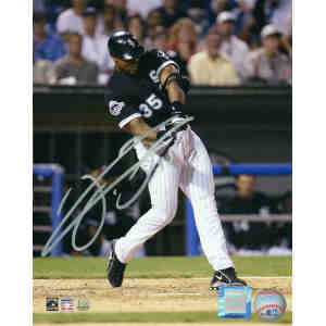 Chicago White Sox Frank Thomas Autographed Pro Style Black Jersey BAS  Authenticated - Tennzone Sports Memorabilia