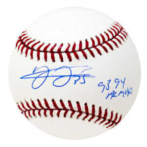 Frank Thomas Signed Official MLB Baseball w/93'94 AL MVP