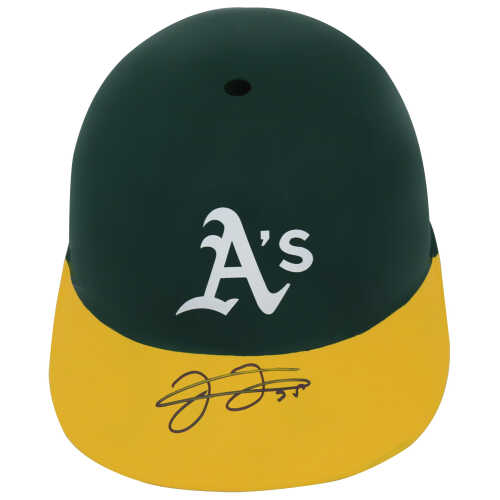 Frank Thomas Signed Oakland A's (Athletics) Replica Souvenir Batting Helmet