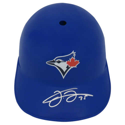 Frank Thomas Signed Toronto Blue Jays Replica Souvenir Batting Helmet