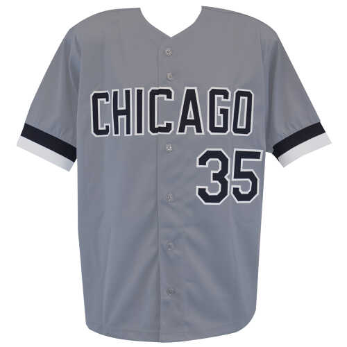 Frank Thomas Signed Grey Custom Jersey w/HOF 2014 - Image 3