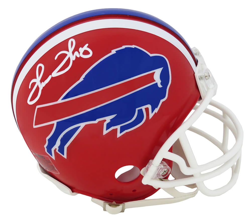 Thurman Thomas Signed Bills Throwback Riddell Mini Helmet – Schwartz Sports  Memorabilia