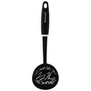 Larry Thomas Signed McCormick Black Soup Ladle w/The Soup Nazi, No Soup For You