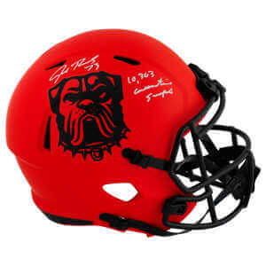 Joe Thomas Signed Cleveland Browns RAVE Riddell Full Size Speed Replica Helmet w/10,363 Consecutive Snaps