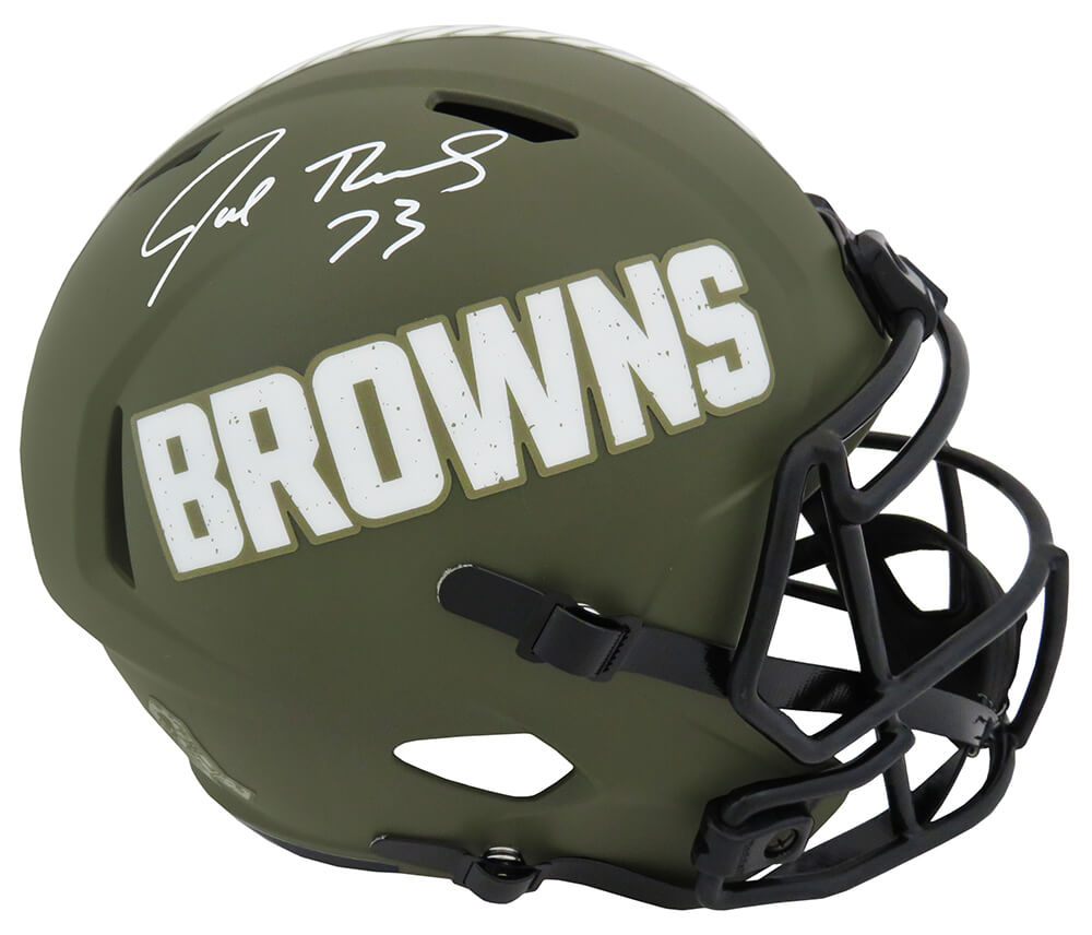 Riddell Cleveland Browns NFL Salute to Service Speed Mini Helmet