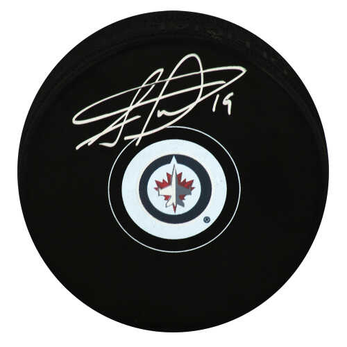 Jonathan Toews Signed Winnipeg Jets Logo Hockey Puck