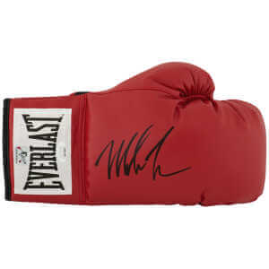 Mike Tyson Signed Everlast Red Boxing Glove - (JSA)