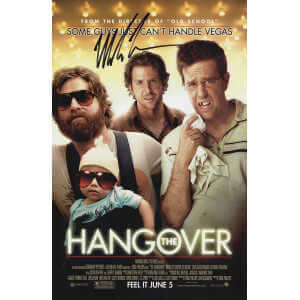 Mike Tyson Signed The Hangover 11×17 Movie Poster - (In Black)