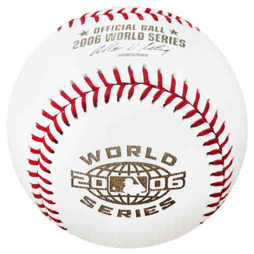 Rawlings Official 2006 World Series Baseball (St. Louis Cardinals vs Detroit Tigers)