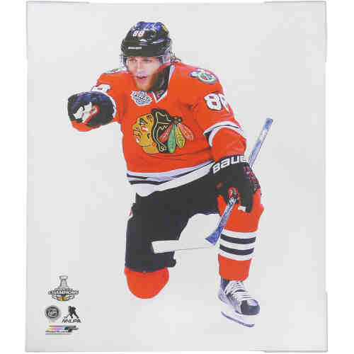 Patrick Kane Chicago Blackhawks 2015 Stanley Cup Finals Goal Celebration 20x24 Canvas