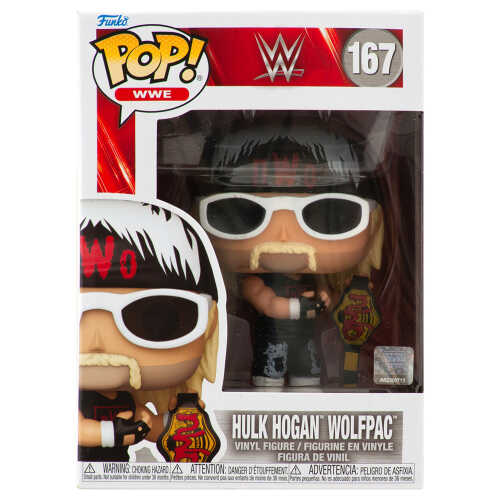 Hulk Hogan WWE Hulk Hogan Wolfpac NWO Funko Pop Doll #167 - (Lot of 6)
