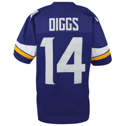 Stefon Diggs Purple Custom Football Jersey (Size X-Large)