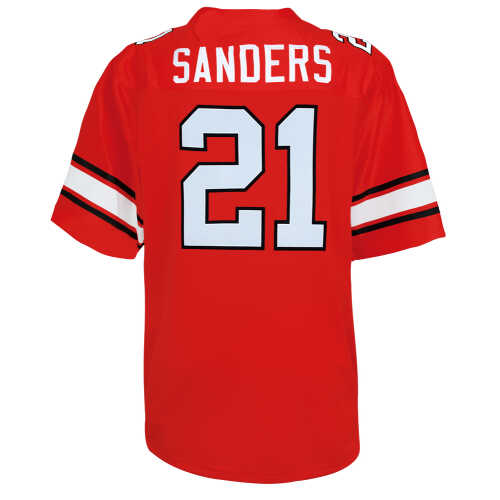 Barry Sanders Oklahoma State Cowboys Retro Brand Orange Throwback College Football Jersey  (Size X-Large)