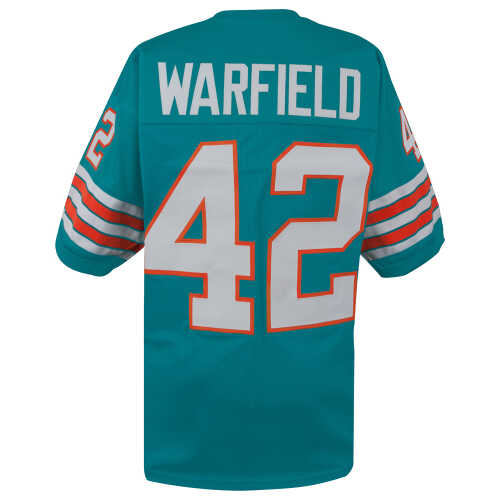 Paul Warfield Teal Custom Football Jersey (Size X-Large)