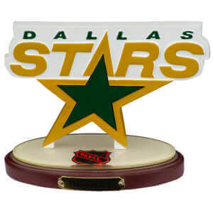 Dallas Stars Logo Statue Figurine - The Memory Company
