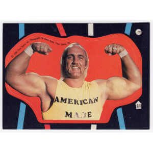 Hulk Hogan 1985 Topps WWF Rookie Wrestling Trading Card Sticker #11 - (Lot of 4)