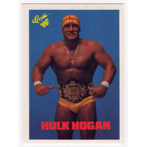 Hulk Hogan 1990 Classic WWF Wrestling Trading Card #1 - (Lot of 7)