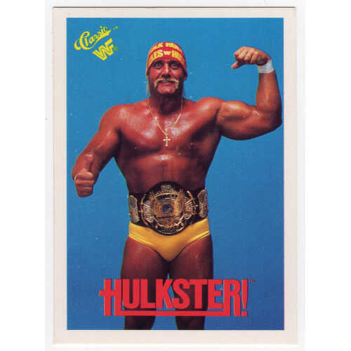 Hulk Hogan 1990 Classic WWF Wrestling Trading Card #125 - (Lot of 6)