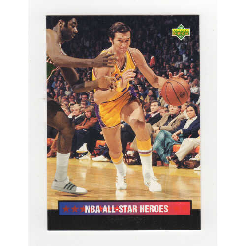 Jerry West Los Angeles Lakers 1993 Upper Deck NBA All-Star Heroes Basketball Trading Card #10 (LOT of 21)