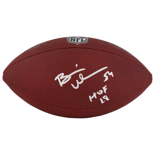 Brian Urlacher Signed Wilson Limited Full Size NFL Football w/HOF'18