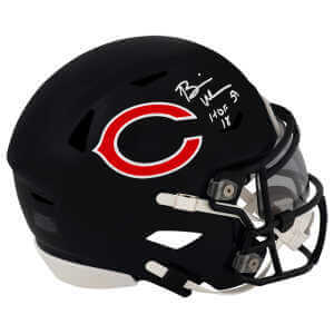 Brian Urlacher Signed Chicago Bears Riddell Mid-Size (MIDI) SpeedFlex Helmet w/HOF'18