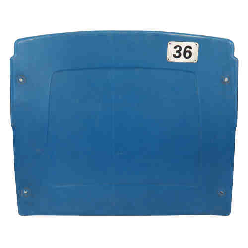 Silverdome Light Blue Actual Stadium Seat Back - Home Of Detroit Lions / Pistons