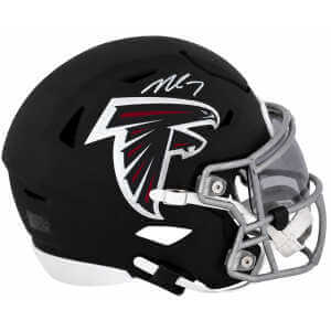 Michael Vick Signed Atlanta Falcons Riddell Mid-Size (MIDI) SpeedFlex Helmet