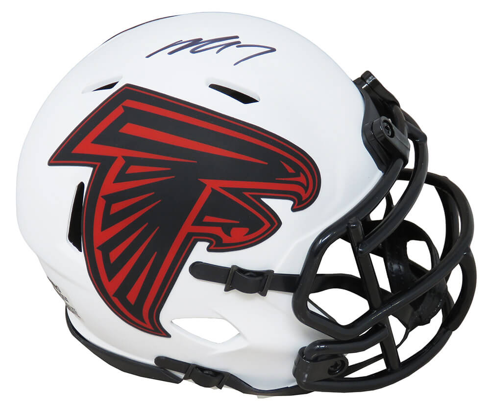 Michael Vick Signed Atlanta Falcons Lunar Eclipse White Matte Riddell Speed  Mini Helmet – Schwartz Sports Memorabilia