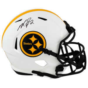 Michael Vick Signed Pittsburgh Steelers Lunar Eclipse Riddell Full Size Speed Replica Helmet
