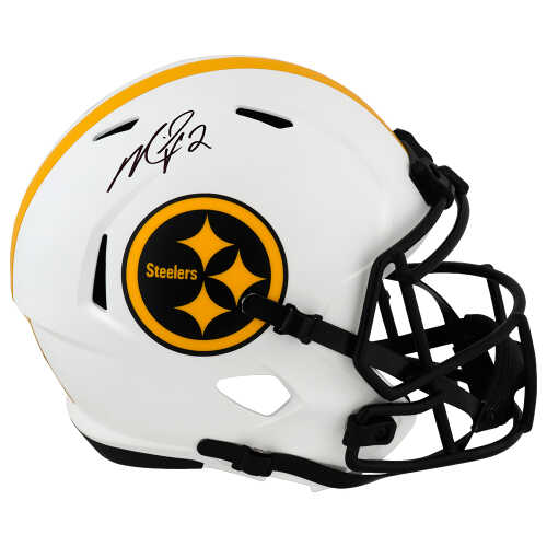 Michael Vick Signed Pittsburgh Steelers Lunar Eclipse Riddell Full Size Speed Replica Helmet