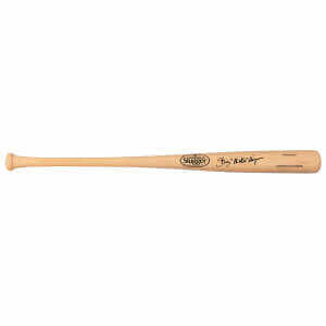 Billy Wagner Signed Louisville Slugger Pro Stock Blonde Baseball Bat w/The Kid