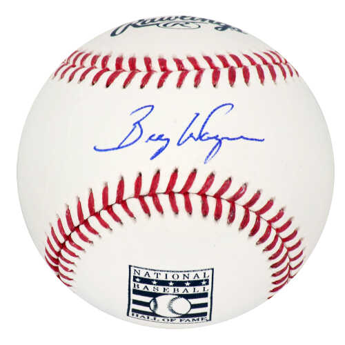 Billy Wagner Signed Rawlings Hall of Fame Logo MLB Baseball