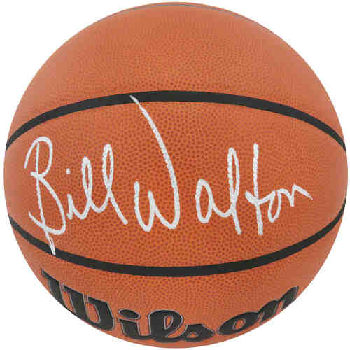 Bill Walton Signed Wilson Indoor/Outdoor NBA Basketball